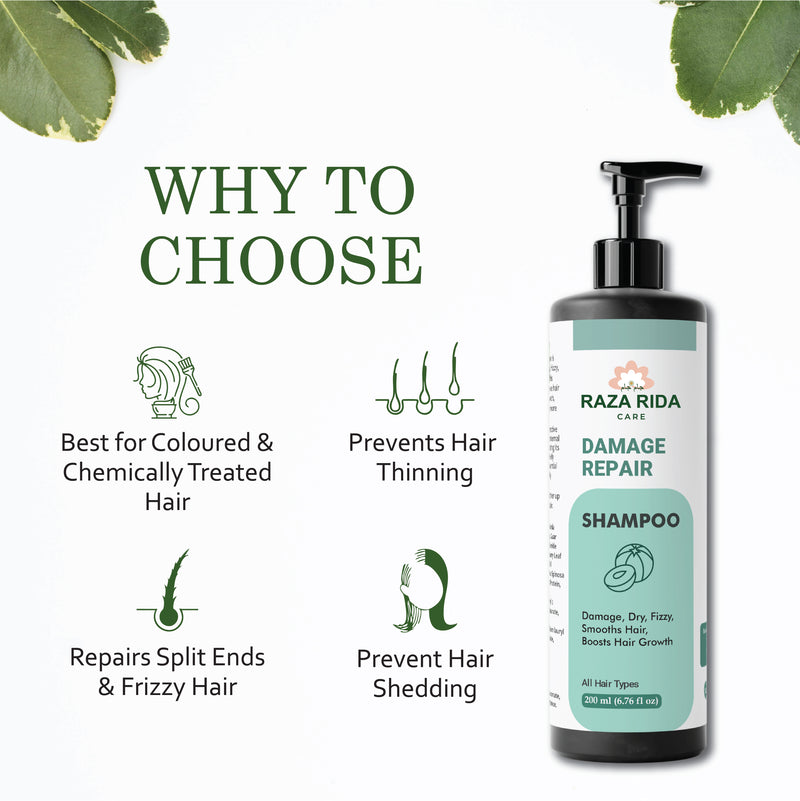 Raza Rida Care Damage Repair Shampoo benefits