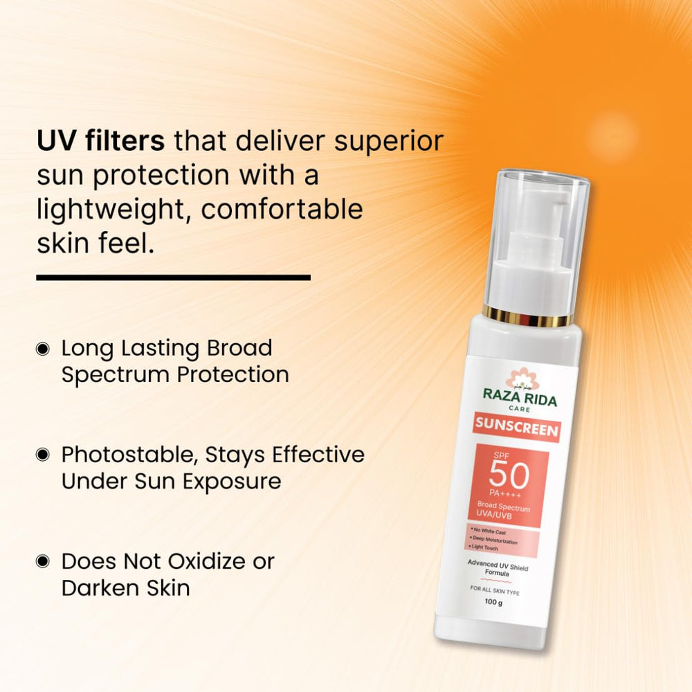 Sunscreen SPF 50 PA++++