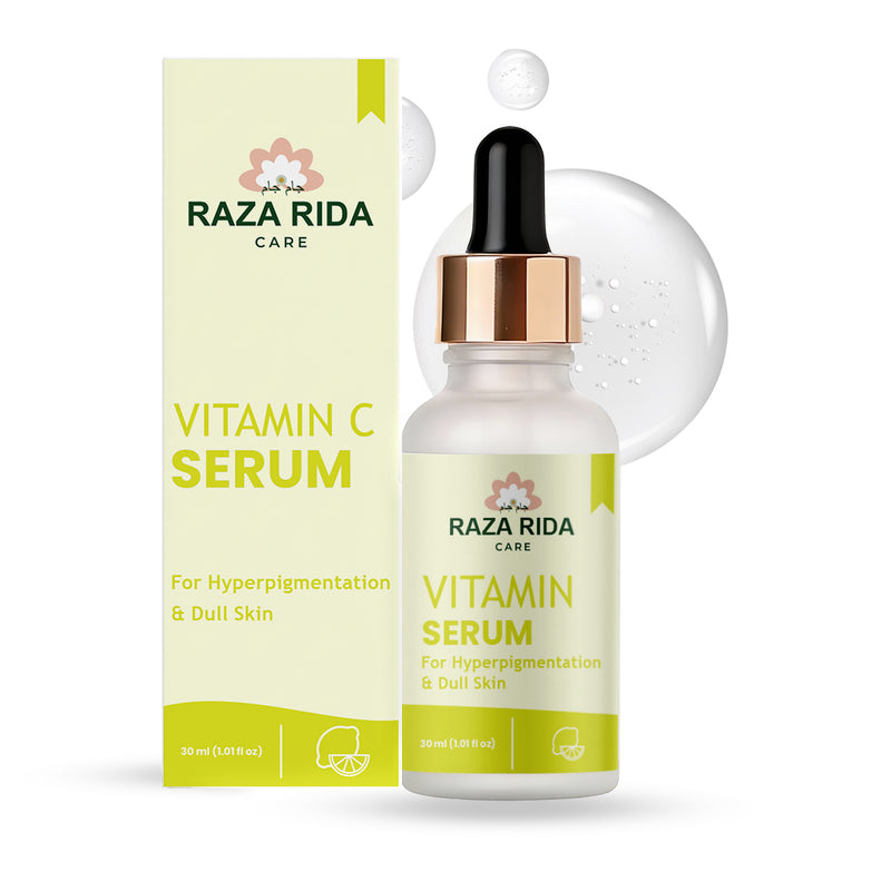 Raza Rida Care Vitamin C 15% Serum with packaging box